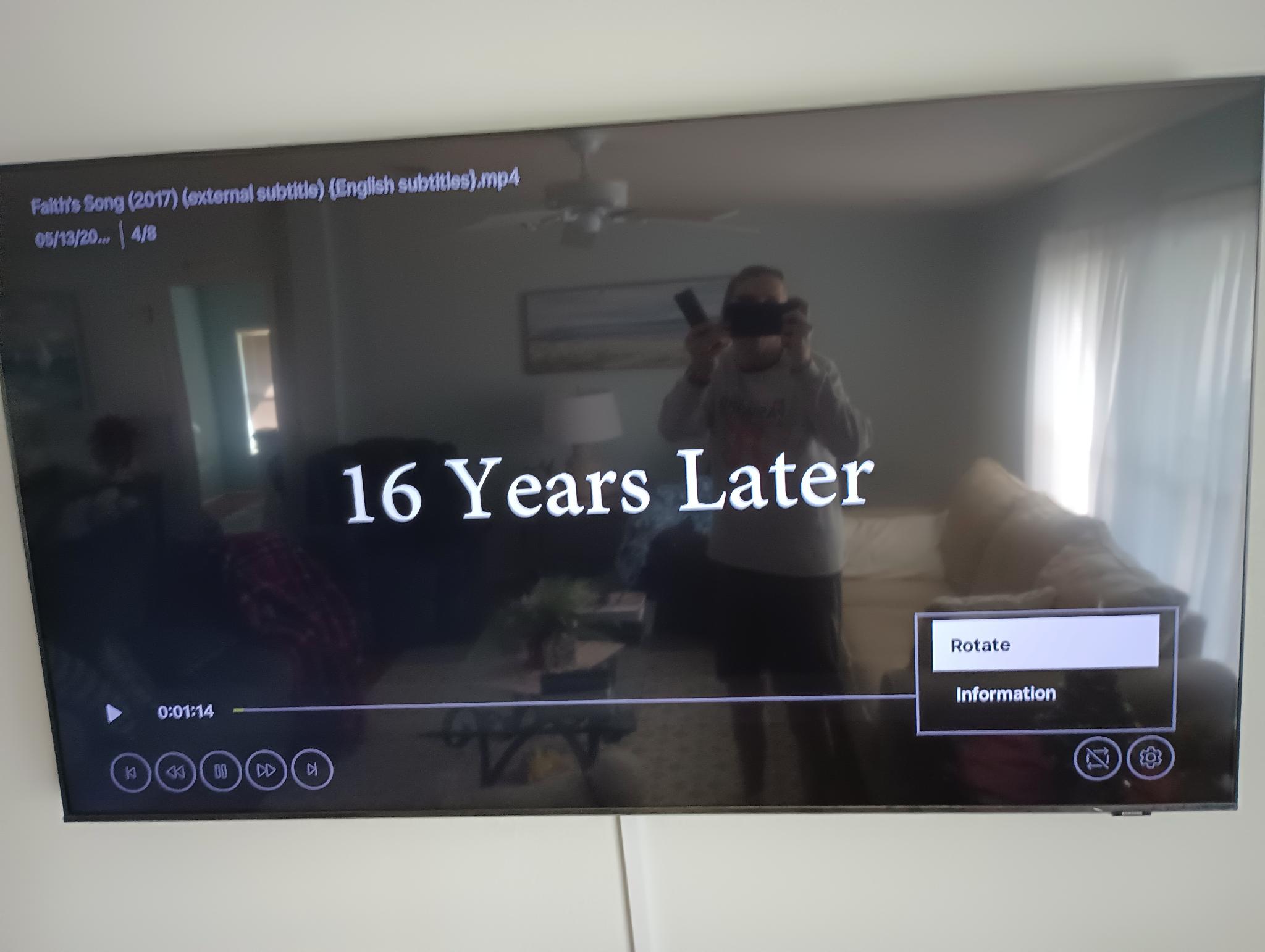No subtitle option