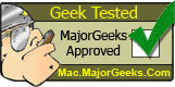 Tested and approved by Mac.MajorGeeks