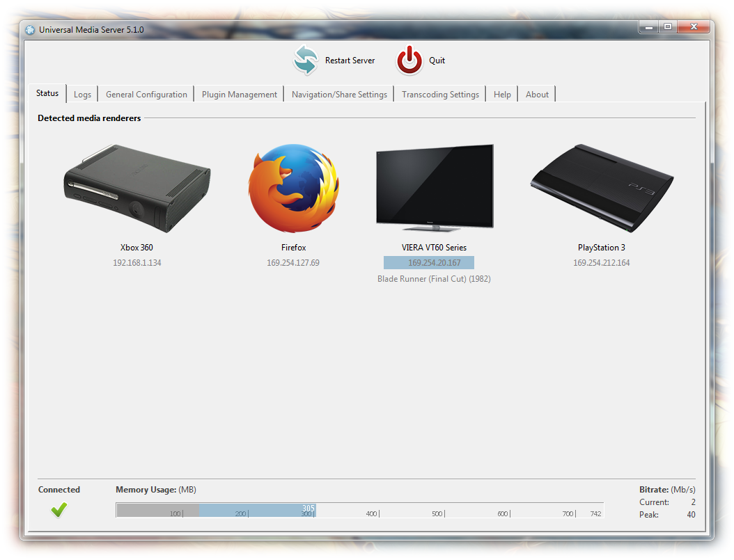 Universal Media Server